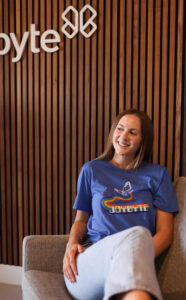 Joybyte – Unisex T-Shirt – Rainbow Butterfly