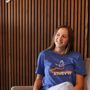 Joybyte - Unisex T-Shirt - Rainbow Butterfly