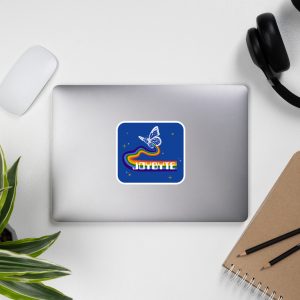 Joybyte - Sticker - Rainbow Butterfly