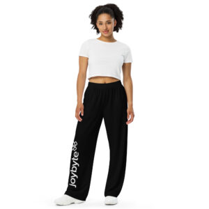 Joybyte – Unisex Wide-Leg Pants – Large Logo