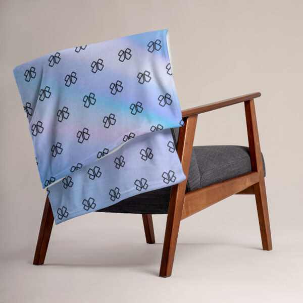 Joybyte - Throw Blanket - Butterfly Logo
