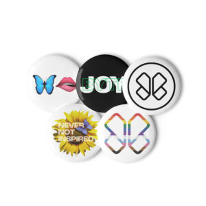Joybyte – Set of Pinback Buttons