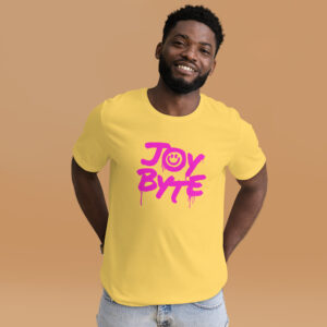 Joybyte - Unisex T-Shirt - Spray Paint - Pink