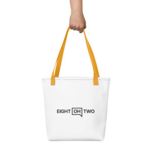 Eight Oh Two - Tote Bag - Yellow Straps