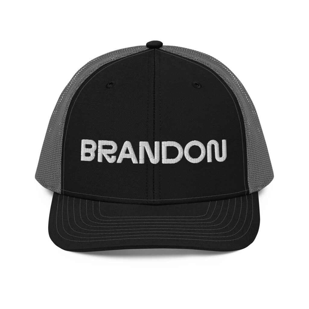 Brandon – Trucker Cap – Gray Logo