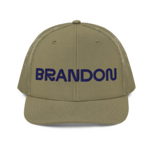 Brandon - Trucker Cap - Navy Logo