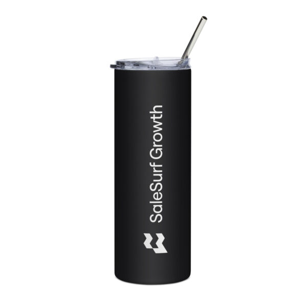 SaleSurf - Stainless Steel Tumbler - White Logo