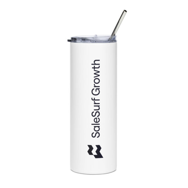 SaleSurf - Stainless Steel Tumbler - Black Logo
