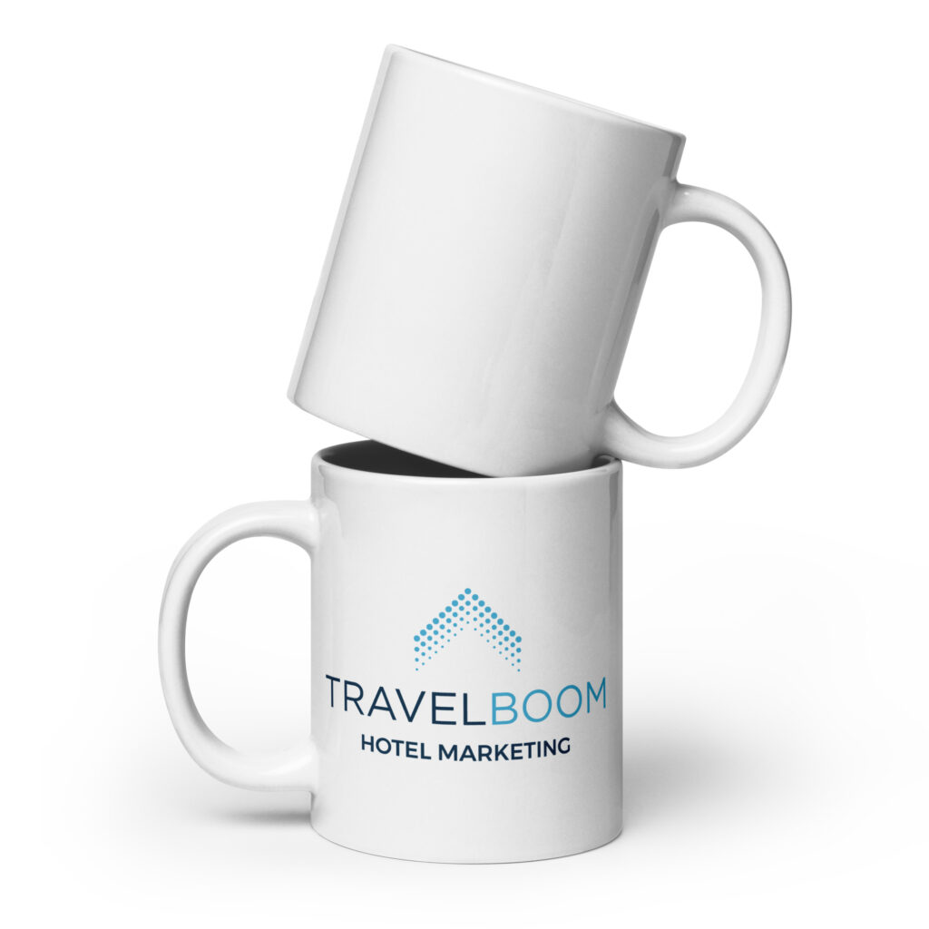 TravelBoom – White Glossy Mug