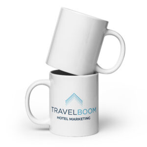 TravelBoom - White Glossy Mug