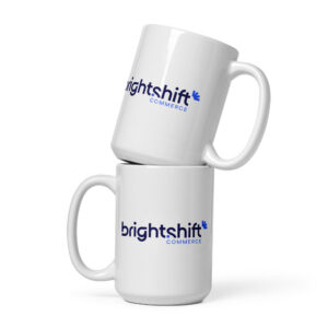 Brightshift – White glossy mug