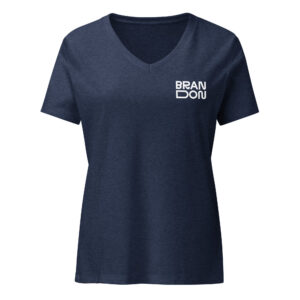 Brandon | Women’s relaxed v-neck t-shirt