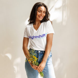 Brightshift – Women’s Relaxed V-neck T-shirt
