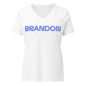 Brandon | Women’s relaxed v-neck t-shirt