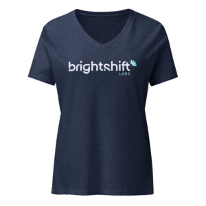 Brightshift – Women’s relaxed v-neck t-shirt